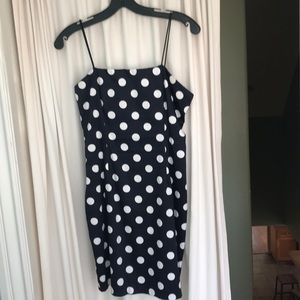 Polka dot mini dress